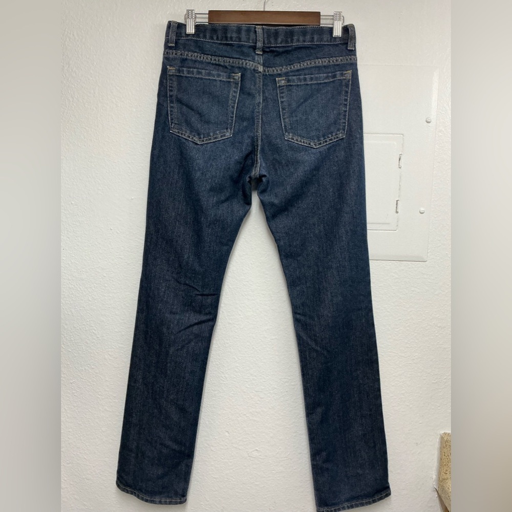 Old Navy Kids' Dark Blue Denim Jeans size 18 Regular - Picture 2 of 10